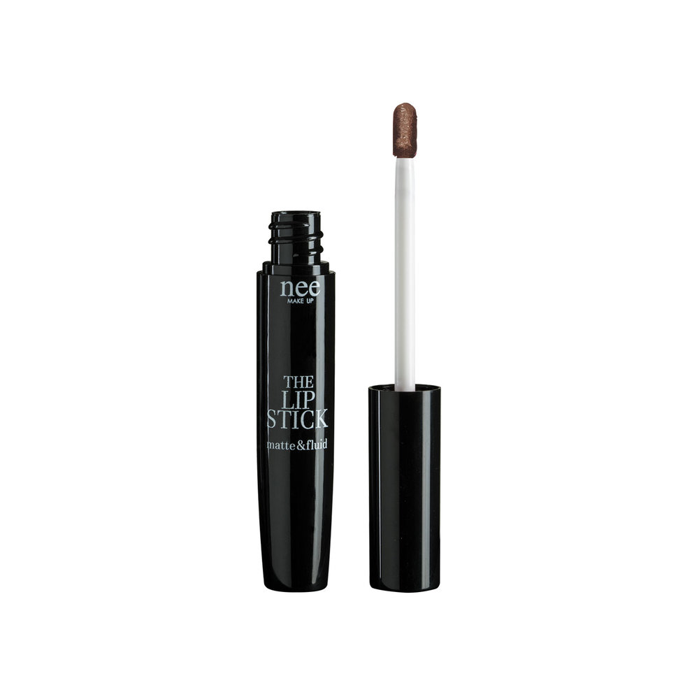 Fluid Matte Lipstick "The Lipstick Dark Brown" - Image 2